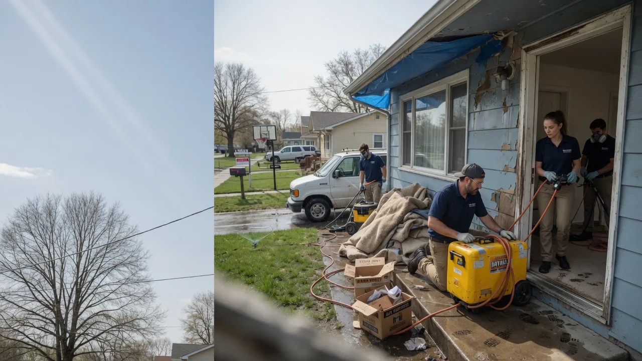 Basement Flood Cleanup in Ideal, SD near me